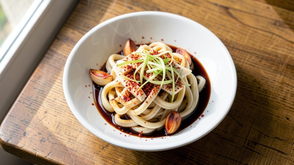 Bean Curd Noodles Recipe: Silky, Wok-Seared Umami Delight