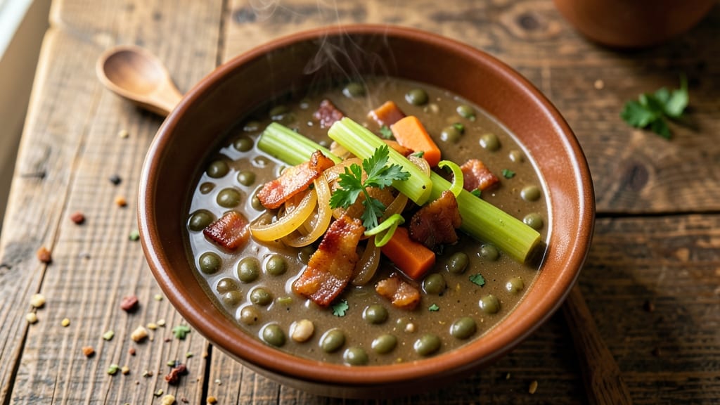 Bob Evans Navy Bean Soup Recipe: Smoky Bacon and Herb-Infused Depth