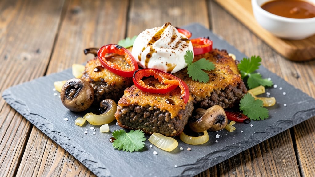 Black Bean Cutlets Recipe: Crispy Tortilla Crunch With Mushroom Depth