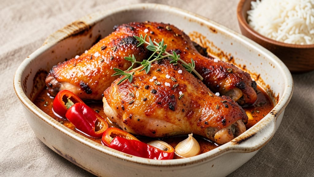 Baked Caribbean Jerk Chicken Recipe: Spice-Roasted Crust and Smoky Tenderness