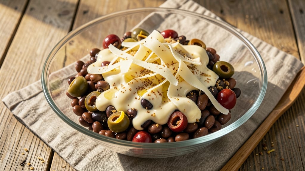 Brenda Gantt's Southern Bean Salad Recipe: Smoky Pimento Cheese Twist