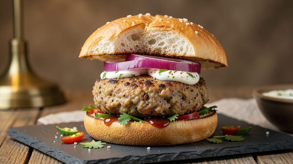 Indian Bean Burger Recipe: Spiced Chickpea Patties With Bold Masala Kick