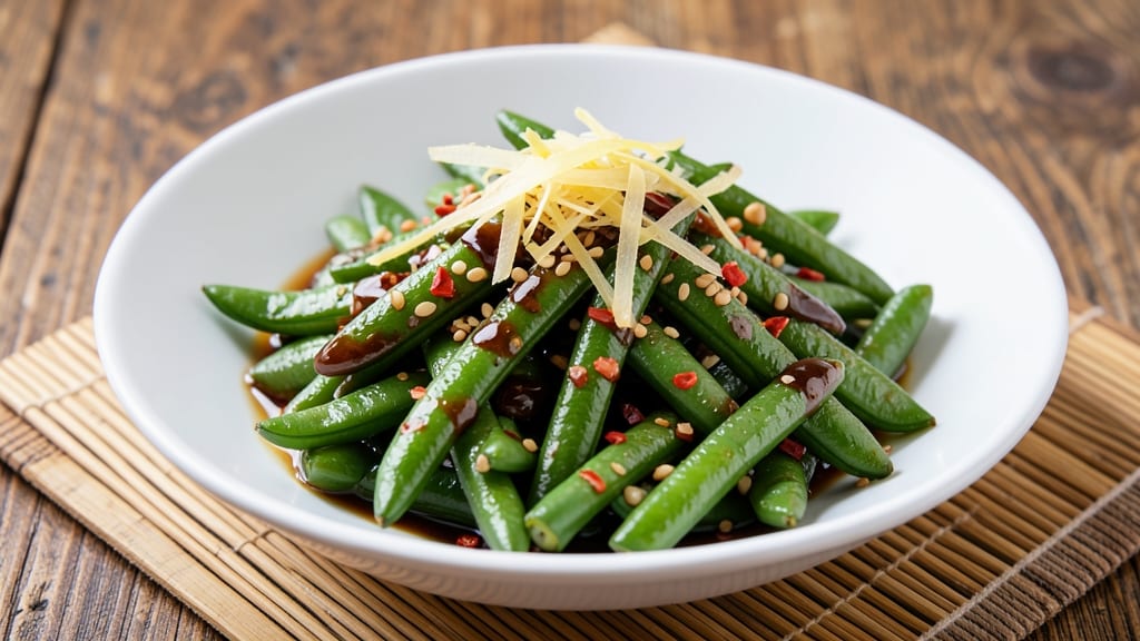 Asian Frozen Green Beans Recipe: Wok-Seared With Garlic and Chili Crunch