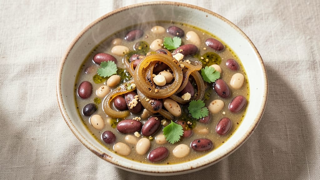 Bean Blend Soup Recipe: Hearty Three-Bean Warmth in One Pot