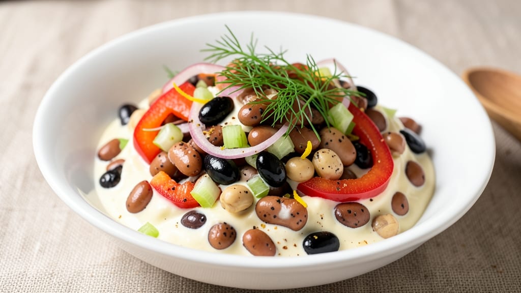 Bean Salad With Mayonnaise Recipe: Creamy, Crunchy, and Long-Lasting Freshness
