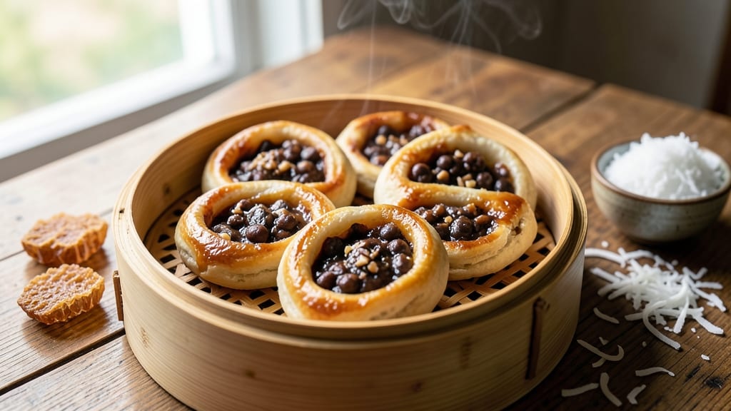 Black Bean Hopia Recipe: Crispy Tortilla Crowns Over Sweet Bean Filling