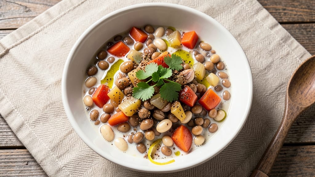 Bean Stew Recipe Vegetarian: Hearty Lentil and Coconut Spice Bowl