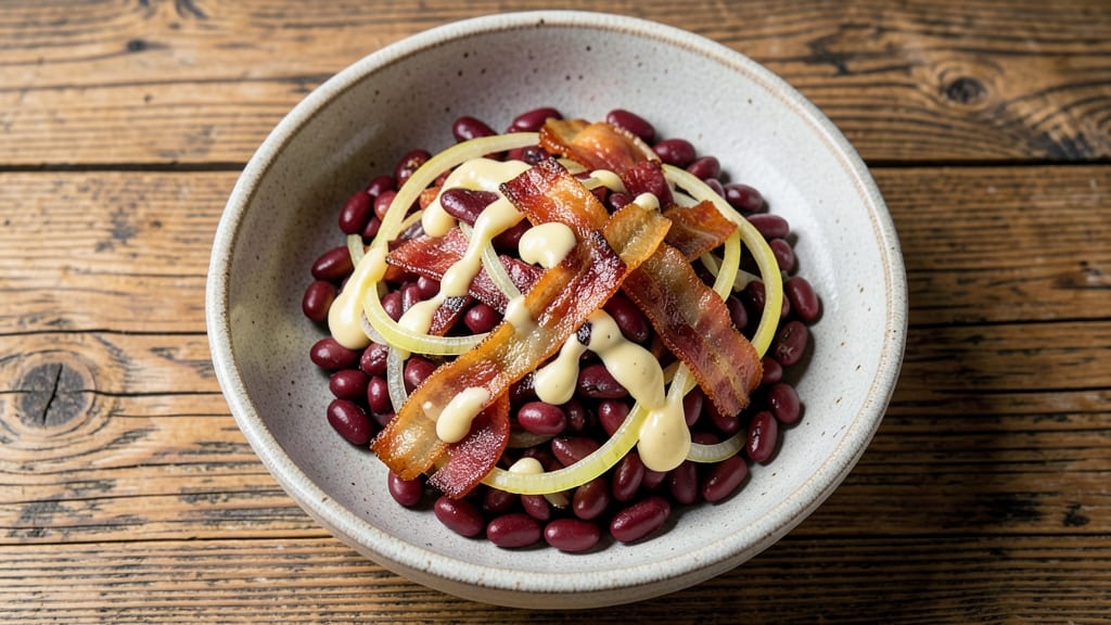 Bavarian Inn Bean Salad Recipe: Smoky Bacon and Tangy Vinaigrette Magic