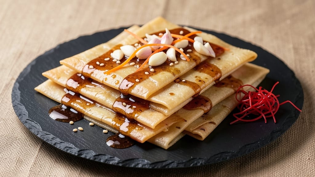 Bean Curd Sheets Recipe Vegan: Crispy-Fried Wok Noodle Substitute With Umami Depth