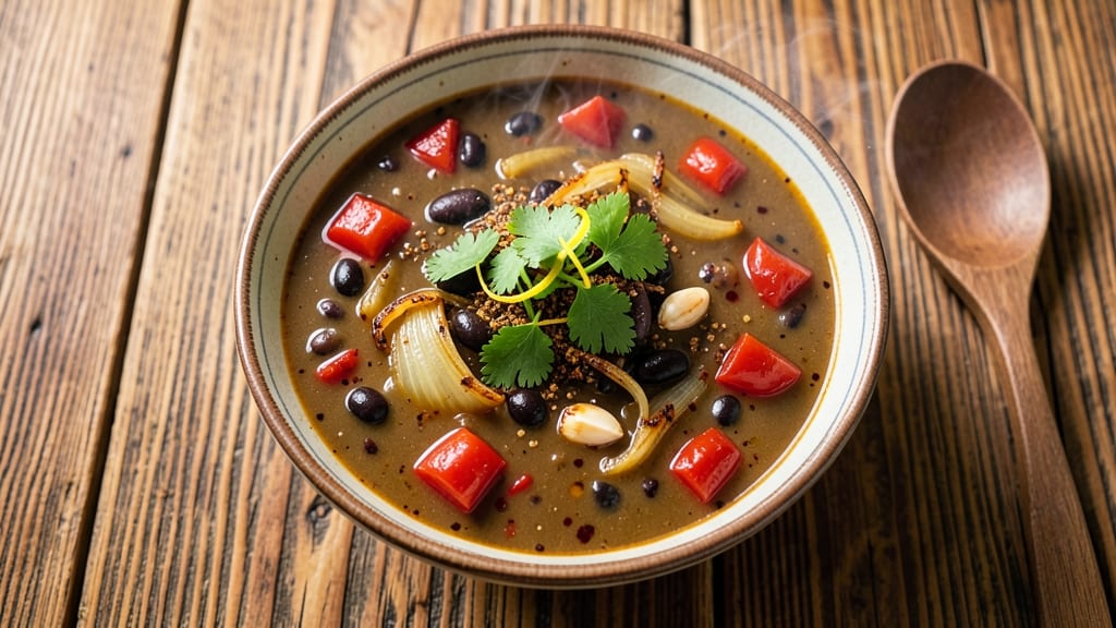 Black Bean Soup Recipe with Rotel Tomatoes: Smoky Spice and Zesty Kick in One Pot