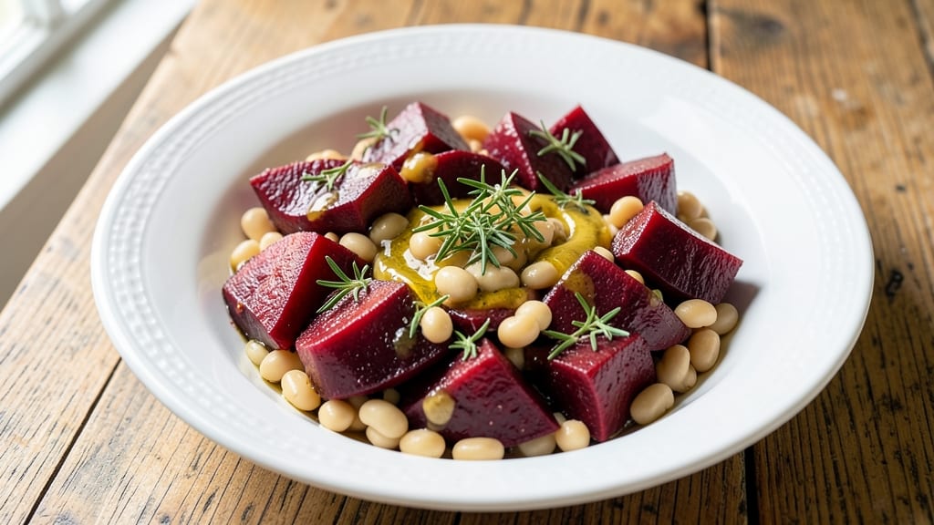Beet and Bean Salad Recipe: Earthy Sweetness Meets Crunchy Protein