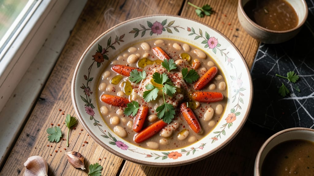 Basque Bean Soup Recipe: Smoky Paprika and Garlic-Roasted Comfort