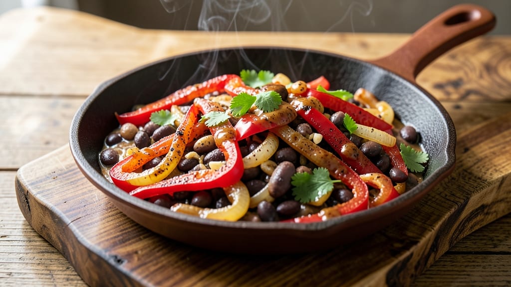 Bean Fajita Recipe: Smoky Cumin and Lime Zest Stir-Fry Magic