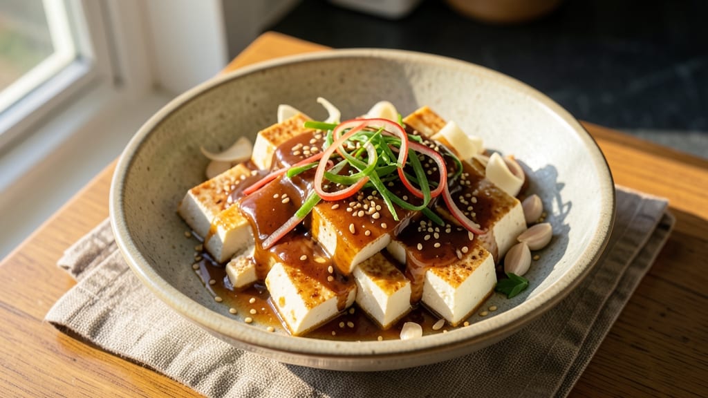 Bean Curd Salad Recipe: Crisp-Tender Bites with Umami Zing