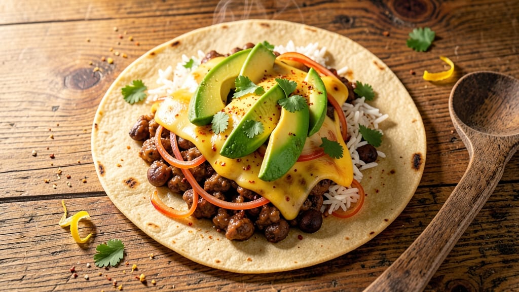 Black Bean Burrito Recipe Vegetarian: Smoky Cumin Crunch With Melty Cheese Rivers