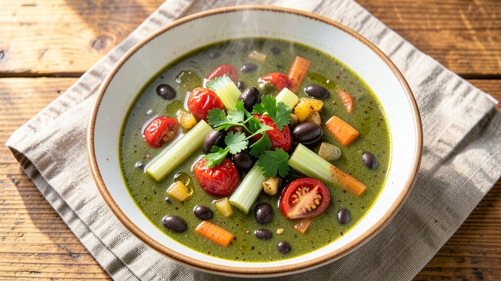 Black Bean Minestrone Soup Recipe: Hearty Veggie-Packed One-Pot Meal