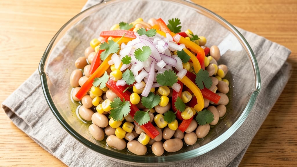 Bean Corn Salad Recipe Healthy: Crunchy, Protein-Packed Lunch in 15 Minutes