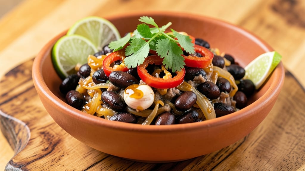 Baja Fresh Black Bean Salsa Recipe: Zesty Lime and Cilantro Brightness