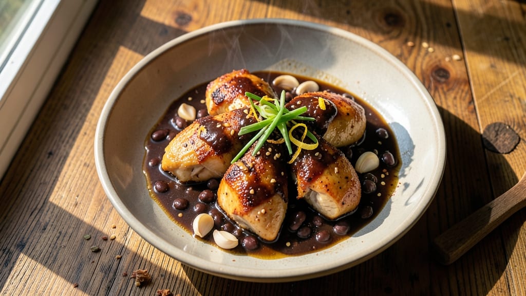 Black Bean Garlic Sauce Chicken Recipe: Smoky Garlic-Kissed Chicken with Umami-Rich Sauce