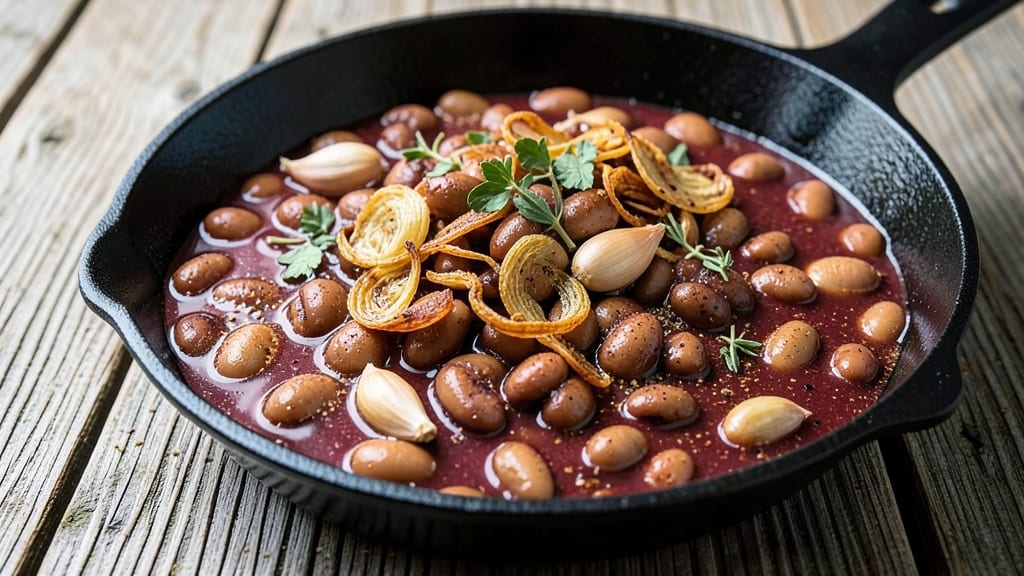 Brown Bean Slow Cooker Recipe: Smoky Garlic and Cumin-Rich Stew