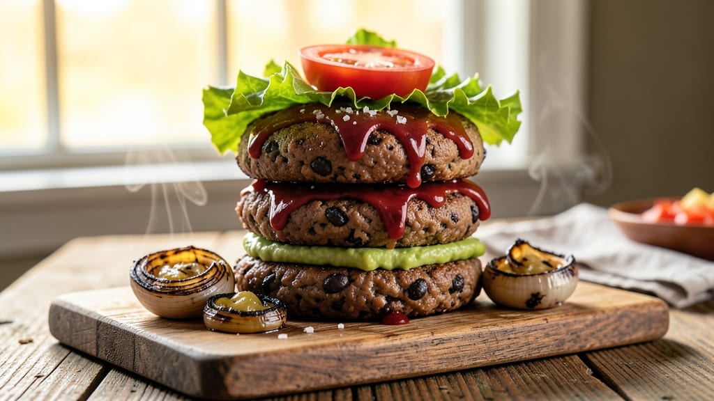 Anasazi Bean Burgers Recipe: Smoky Cumin and Chipotle Crunch in Every Bite