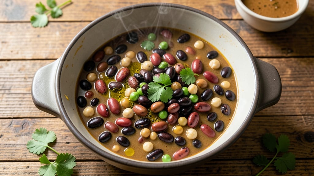 9 Bean Soup Recipe Slow Cooker: Hearty Vegetarian Stew in One Pot