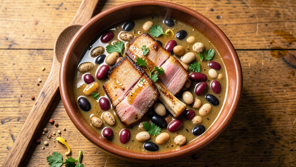 9 Bean Soup with Ham Recipe: Hearty Winter Stew in One Pot