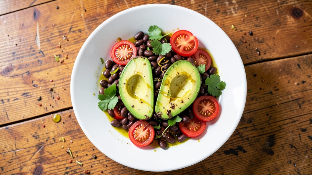Avocado Tomato Black Bean Salad Recipe: Zesty Lime Dressing for Bright Bites