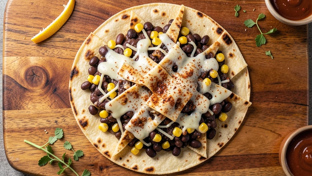 Bean and Corn Quesadilla Recipe: Smoky Spiced Tortillas With Melty Cheese Rivers