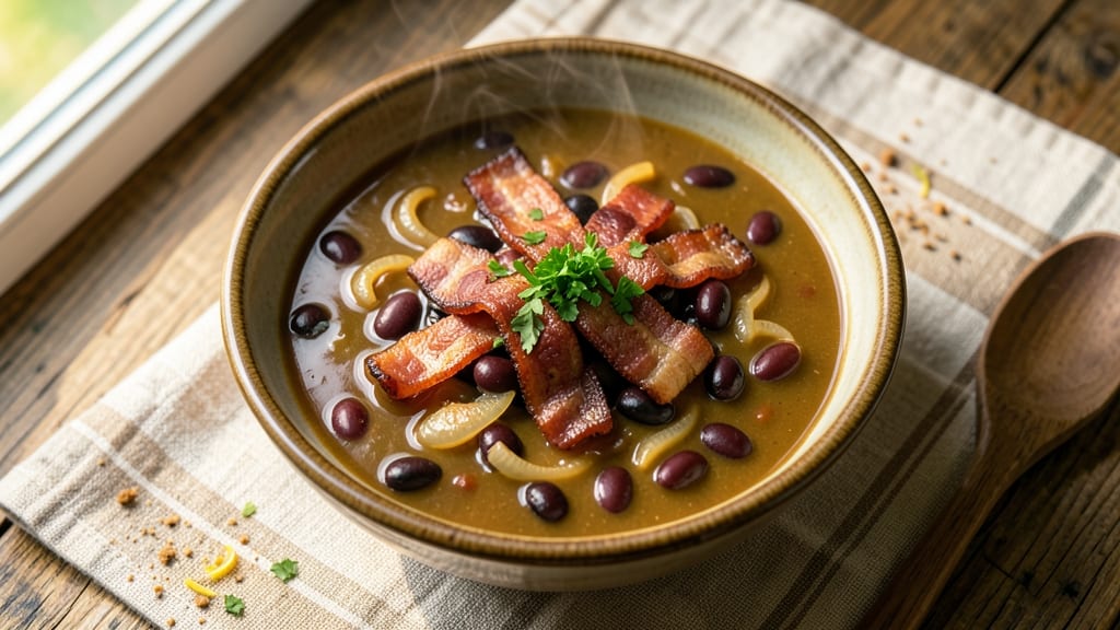 Bean and Bacon Soup Recipe Like Campbell’s: Smoky Bacon and Hearty Bean Comfort