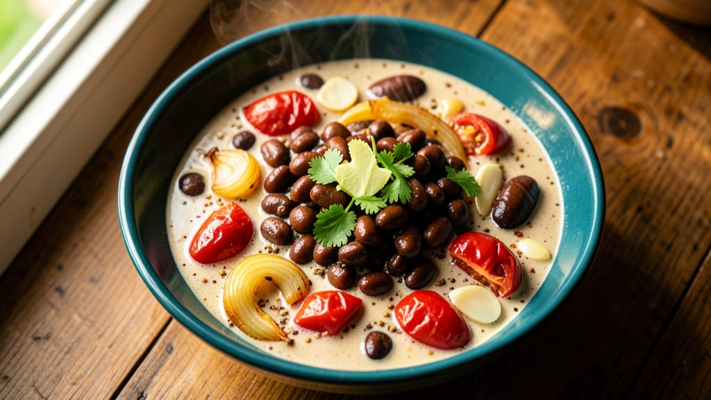 Black Bean Curry Recipe Indian: Spiced Tomato and Coconut Velvety Richness