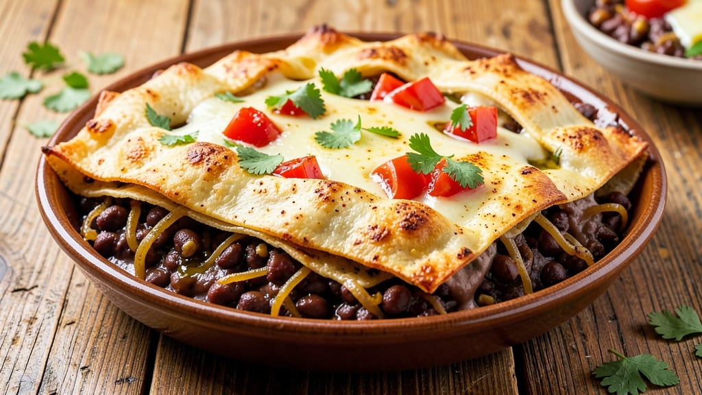 Black Bean Tortilla Pie Recipe: Sweet-Savory Crunch With Hidden Protein