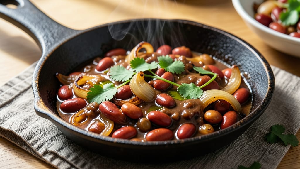 Bean Chilli Recipe Jamie Oliver: Smoky Spiced Beans and Meat in One-Pot