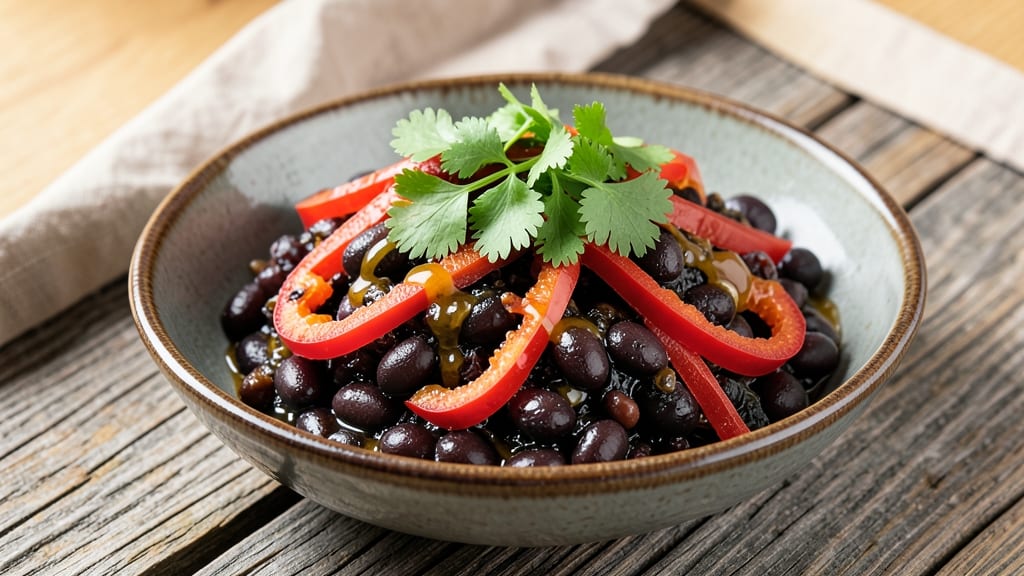 Black Bean Relish Recipe: Smoky Chipotle and Cilantro Brightness