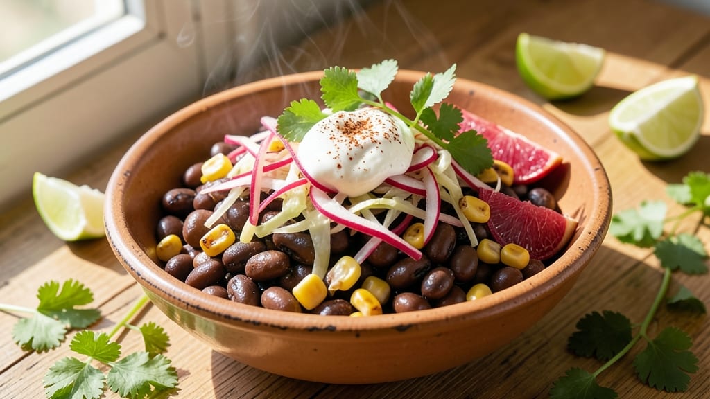 Black Bean Lunch Recipe: Smoky Cumin and Lime Zest in 20 Minutes