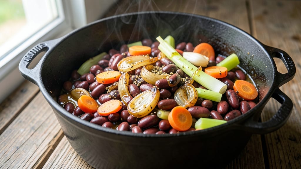 Big Bean Pot Recipe: Smoky Cumin and Cocoa Depth in One Pan