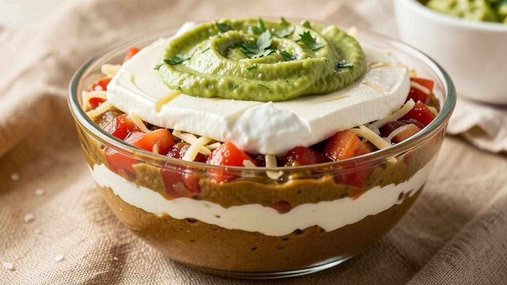 7 Layer Bean Dip Recipe With Guacamole: Creamy, Crunchy, Fresh Layers in One Bowl