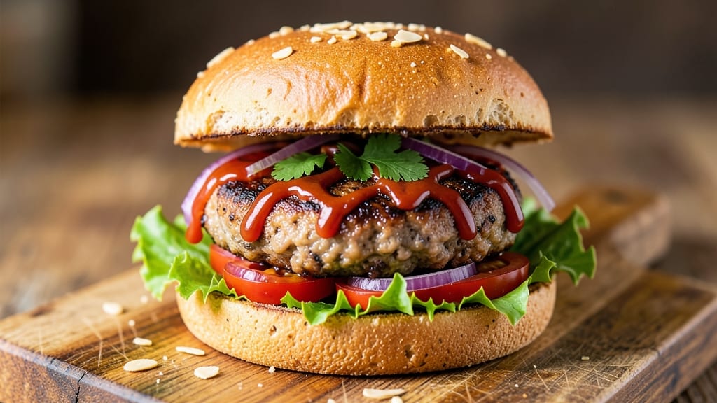 Black Bean Burger Recipe with Almond Flour: Crispy-Crusted Plant-Based Power Patties