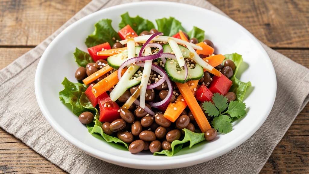 Adzuki Beans Salad Recipe: Sweet-Savory Crunch With Citrus Zing