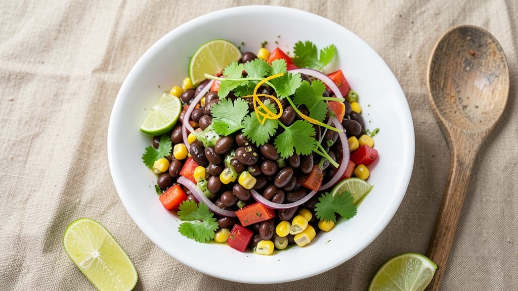 Aldi Black Bean Salad Copycat Recipe: Zesty Lime and Cilantro Brightness in 15 Minutes