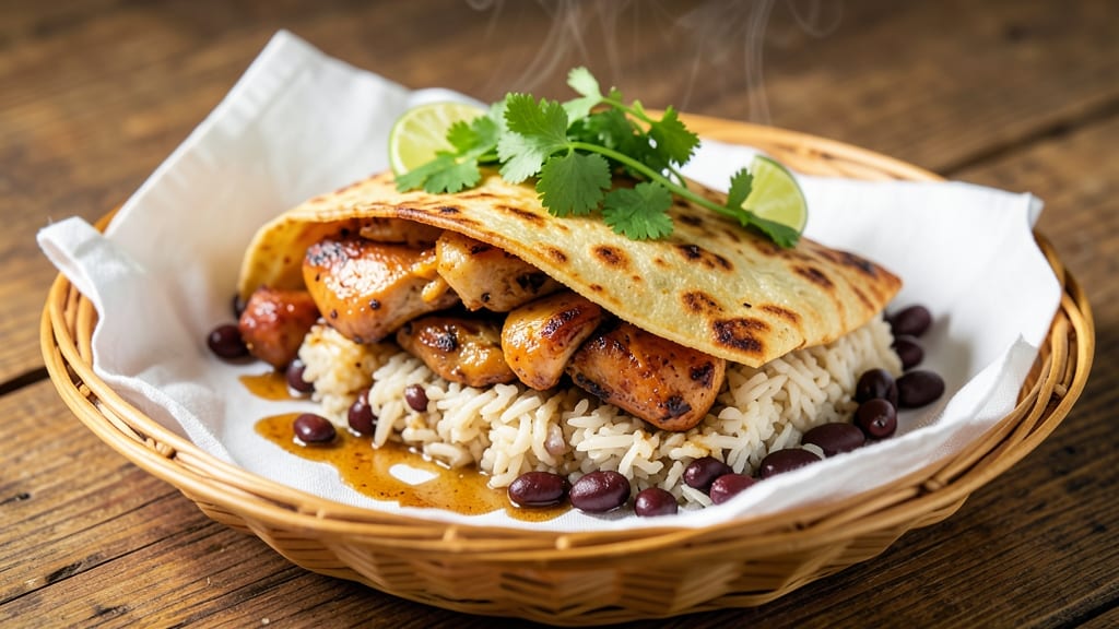 Bean Rice and Chicken Burrito Recipe: One-Pan Meal Prep Magic