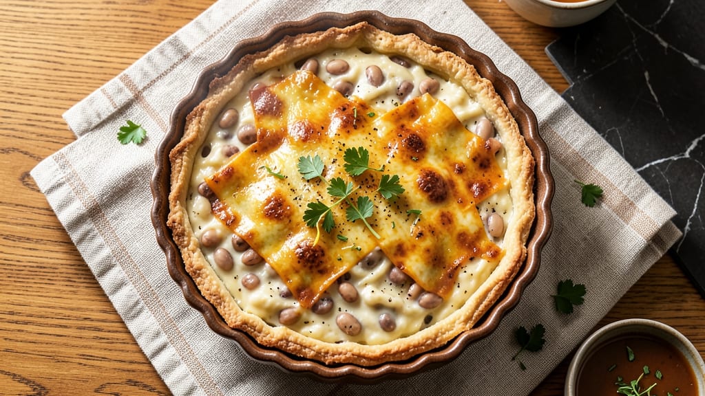 Bean Quiche Recipe: Savory Crust With Hearty Bean Filling