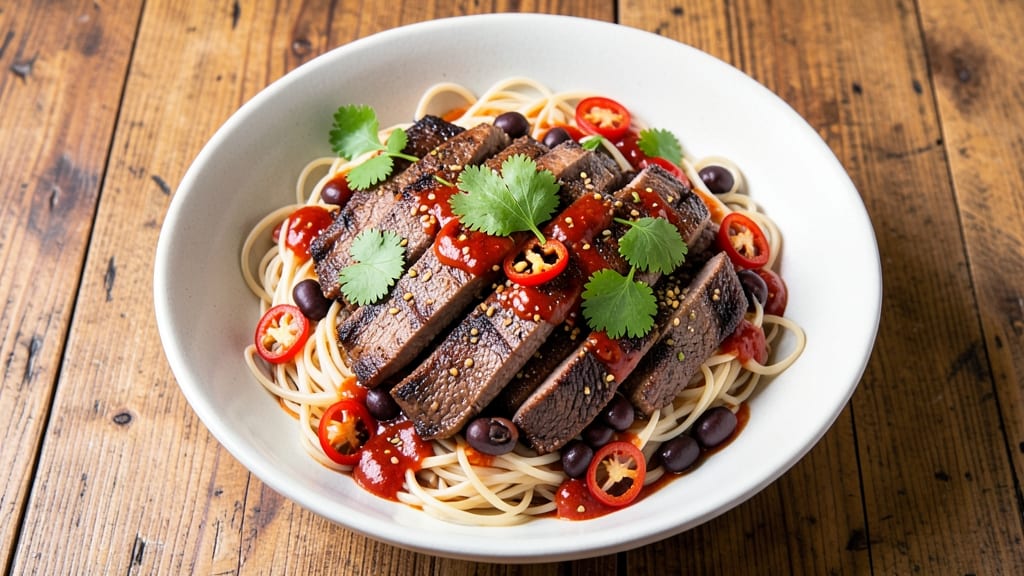 Beef and Black Bean Noodles Recipe: Smoky Spice-Packed Stir-Fry in One Pot