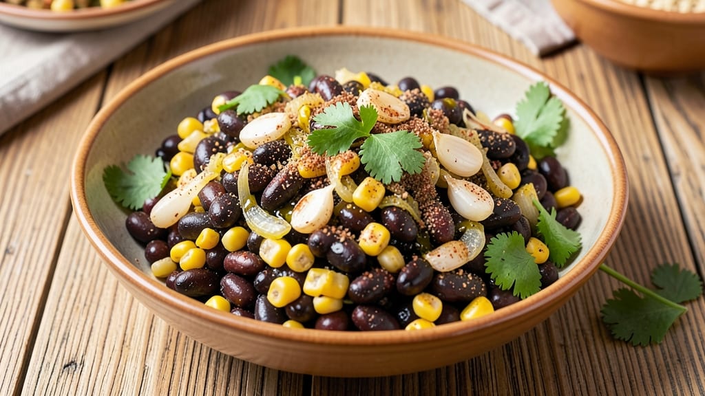 Black Bean Succotash Recipe: Smoky Corn and Black Bean Harmony