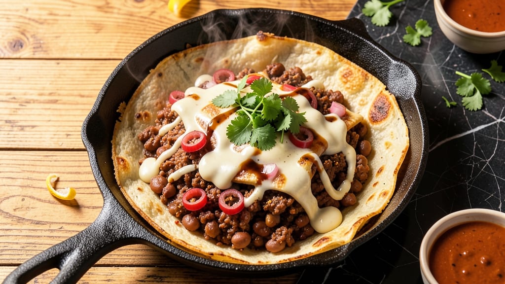 Bean and Cheese Chimichanga Recipe: Deep-Fried Crunch With Melty Refried Center