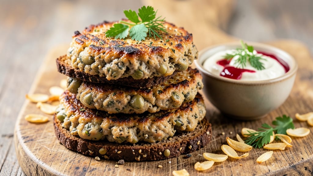 Broad Bean Burgers Recipe: Earthy-Flavored Plant-Based Protein Patties