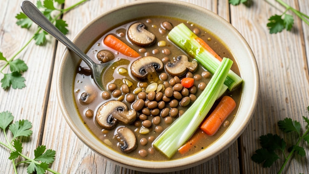 Bean and Mushroom Soup Recipe: Earthy Depth With Umami-Rich Broth