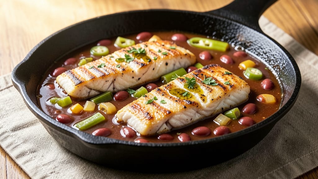 Blue Runner Red Bean Gumbo Recipe: Smoky Seafood and Okra Richness