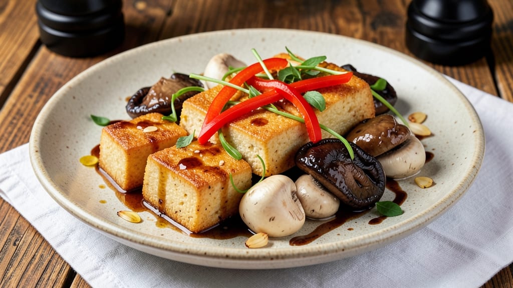 Bean Curd and Mushroom Recipe: Umami-Packed Stir-Fry With Silky Texture