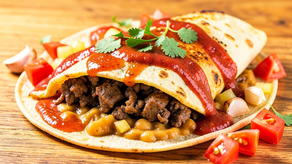 Beef and Bean Chimichanga Recipe: Crispy Tortilla-Wrapped Comfort in 30 Minutes